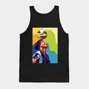 ronaldinho wpap art Tank Top